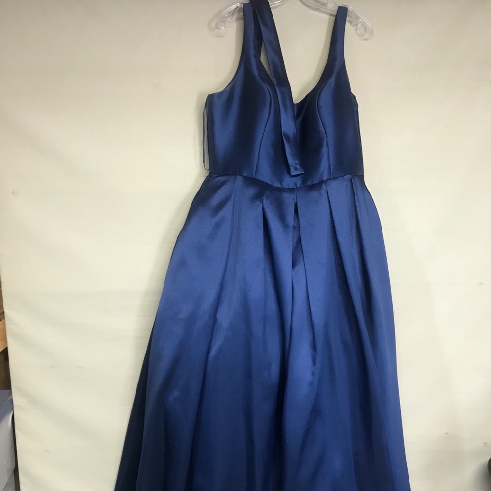 Navy blue ball gown